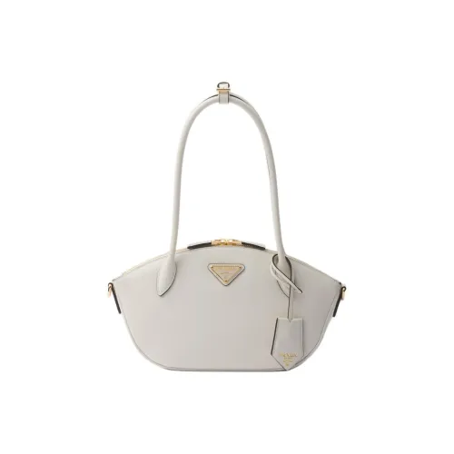 PRADA Кожа Одно плечо Сумка Маленькая Женская Белая