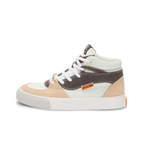 HERON PRESTON Высокие кроссовки для скейтбординга Женские Белые Серые