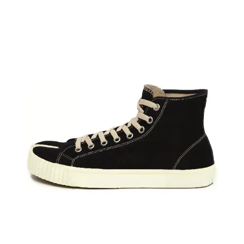 Maison Margiela Tabi High Top Canvas Shoes Men's