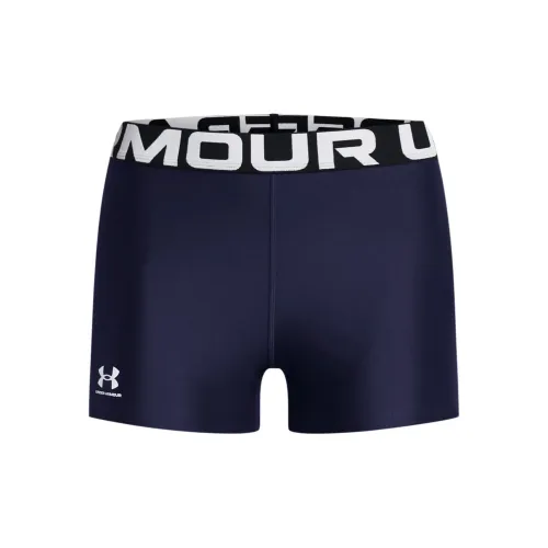 Under Armour HeatGear Морской синий Женские шорты для йоги
