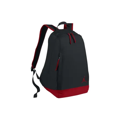 Джордан Полиэстер Рюкзак Стандартный Унисекс Черный Фитнес Красный