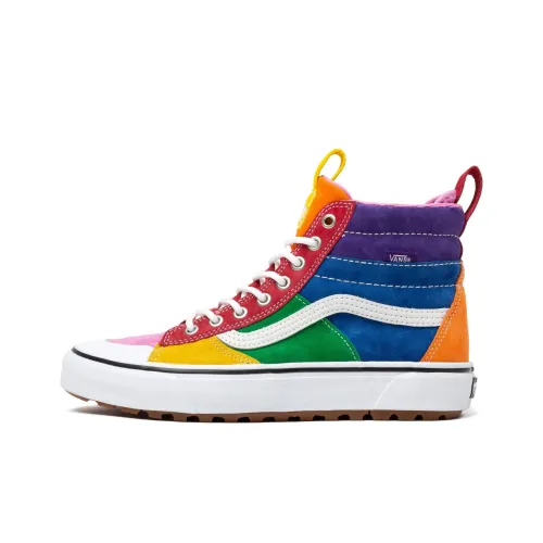 Vans SK8 Slip-Resistant Shock Absorbers High Top Skateboard Shoes Unisex Вансы SK8 противоскользящие амортизирующие высокие кроссовки для скейтбординга унисекс