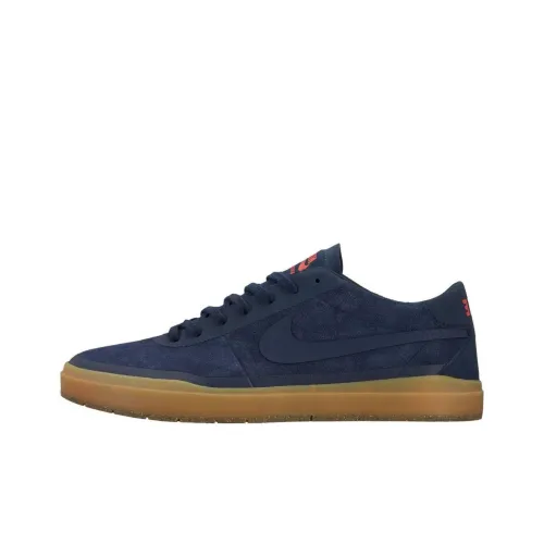 Nike SB Bruin Hyperfeel Амортизация Износостойкие Низкие Кроссовки для Скейтбординга Мужские Синие
