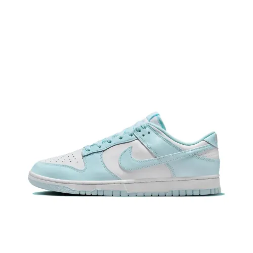 Nike Dunk Low Топ Скейтборд Кроссовки Мужские Синие Белые
