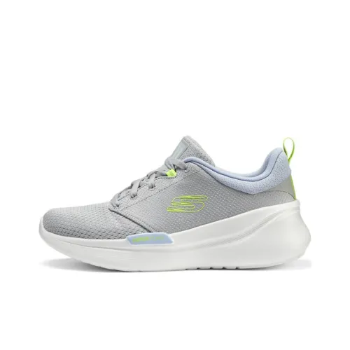 Skechers Cloud Trail Дышащие Низкие Кроссовки для Бега Женские Серые