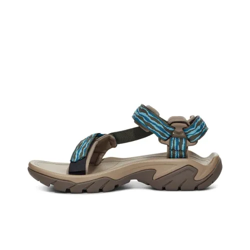 Teva Terra Fi 5 Пляжные сандалии Женские Синий