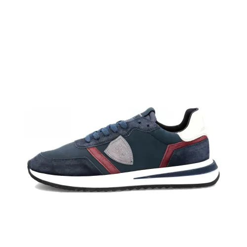 PHILIPPE MODEL Низкий топ Повседневная обувь Мужская Синяя