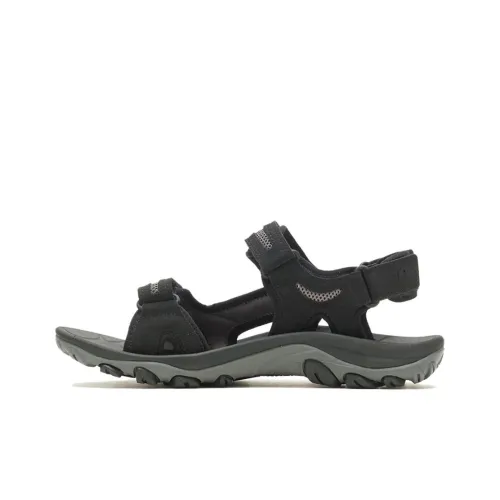 MERRELL One Ремешок Сандалии Черный Серый Цвет Мужской