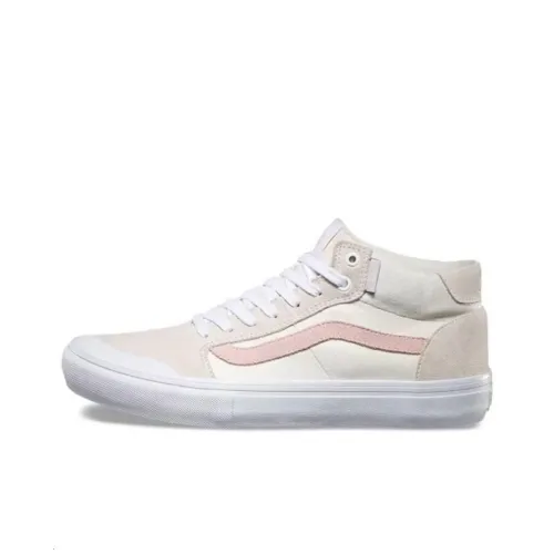 Vans Style 112 MID Топ Скейтборд Кроссовки Unisex Цвет Березовая древесина