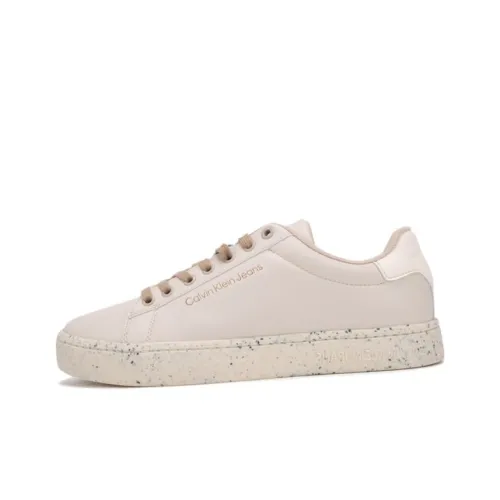 CKJ CALVIN KLEIN JEANS Низкие кроссовки для скейтбординга мужской яйцо оболочка желтый