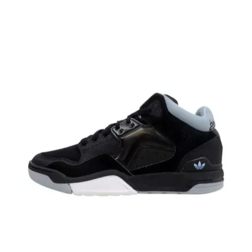 Adidas ZX Trainer Pro Амортизация Износостойкий MID Топ Повседневная обувь Унисекс Черный