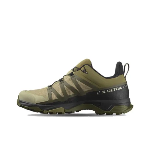 Salomon X Ultra 4 Уличная обувь Низкий топ Сланец Зеленый Мужской