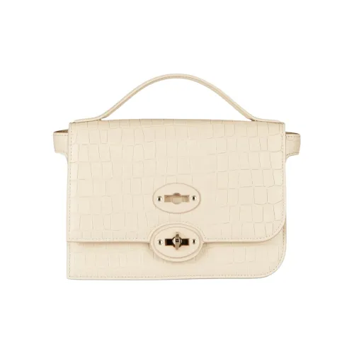 Zanellato Сумка через плечо из телячьей кожи сумка для женщин цвет экрю