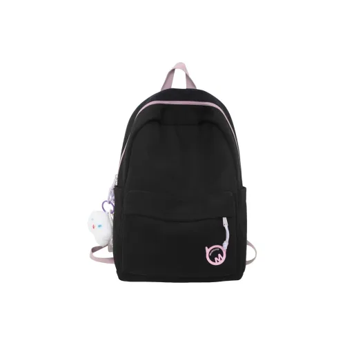 LOUIS ROYALN Нейлон Рюкзак Средний Унисекс Черный Белый Желтый Зеленый