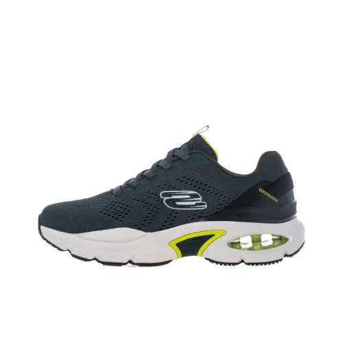 Skechers Skech Air Ventura Амортизация Износостойкий Низкий Топ Повседневная Обувь Мужская Серый