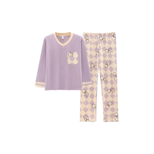 Pretty Lady Pajama Комплект Женский Светло-фиолетовый