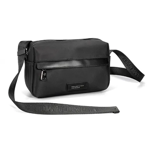 LUCKY DIAMOND Нейлоновая сумка через плечо стандартная унисекс черная