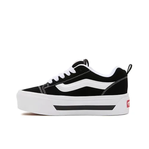 Vans Knu Stack Скейтборд Кроссовки Низкие Черные Унисекс