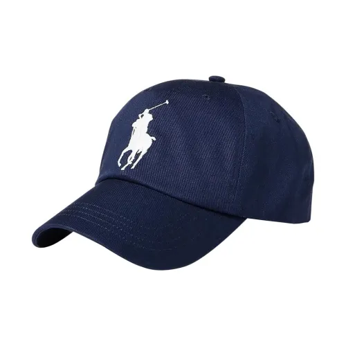 Polo Ralph Lauren Хлопок Коровья кожа Кепки унисекс Морской синий