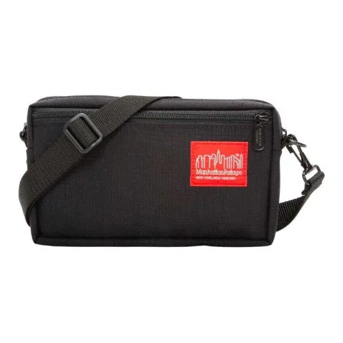Manhattan Portage Нейлоновая Сумка через плечо Унисекс Черная