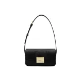 Чёрный ящерица принт (Золотая замок-пряжка)