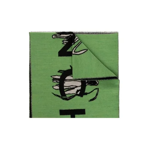 GIVENCHY Вязаные шарфы Мужской Зеленый