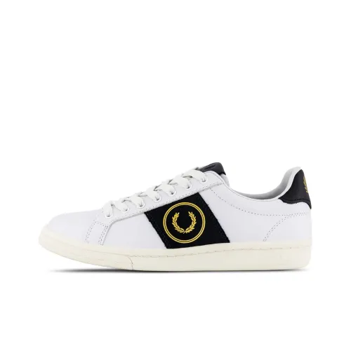 FRED PERRY Скейтборд Кроссовки Низкие Белые Черные Мужские