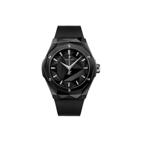 HUBLOT Автоматический Механический Механизм Мужские Классические Фьюжн Часы 40мм*11,1мм Черный