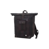 Клетчатый Темно-коричневый