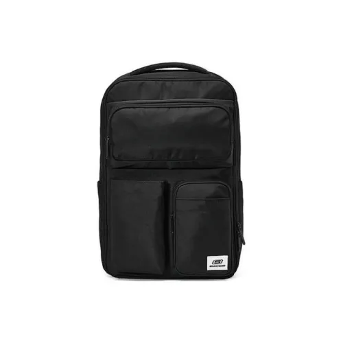 Skechers Ткань Рюкзак Средний Унисекс Угольный Черный