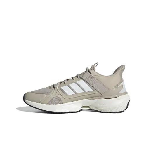 Adidas Беговые кроссовки Низкий топ Серый Белый Унисекс