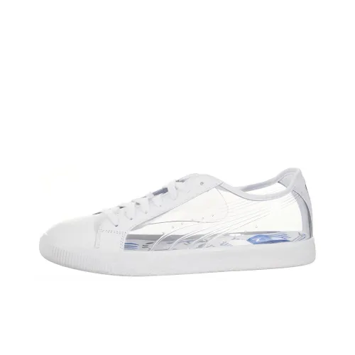 SHANTELL MARTIN X PUMA Прозрачный Низкий Топ Скейтборд Кроссовки Женские Прозрачный Белый