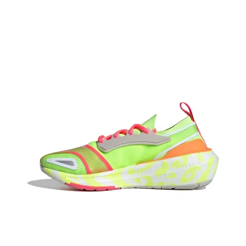 Adidas Stella McCartney Амортизация Износостойкие Низкие Кроссовки для Бега Женские Зеленые Красные