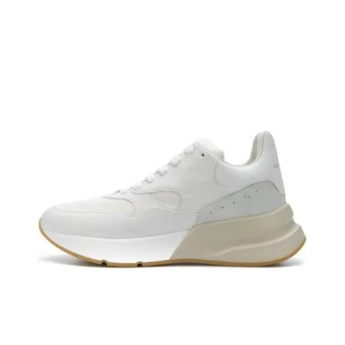 Alexander McQueen Oversized Sneaker Casual Low Top White Gray Men's