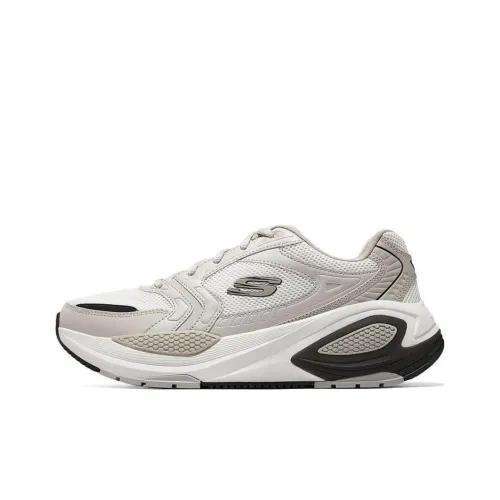 Skechers Повседневный Низкий Топ Бежевый Белый Черный Мужской