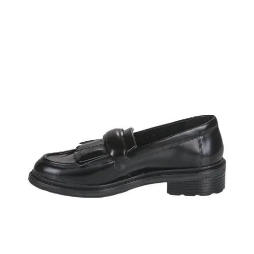 GEOX Лоферы Черные Женские