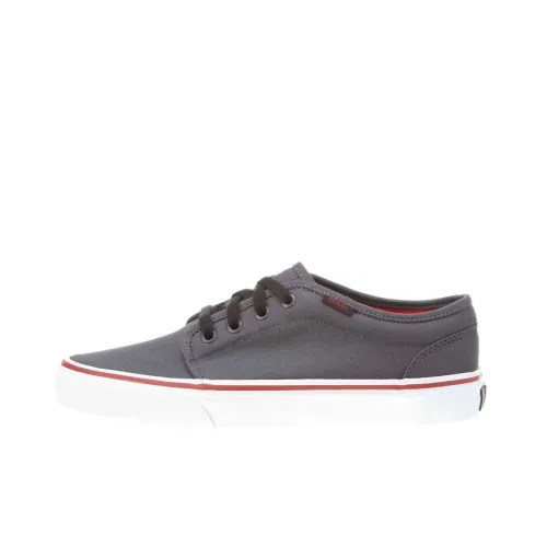 Vans U 106 Vulcanized Амортизация Износостойкие Низкие Кроссовки для скейтбординга Мужские Серые