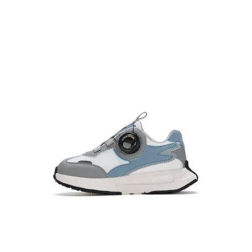 Детский PONY Modern Амортизация и Дышащие Детские Лайфстайл Обувь Серый Белый Синий