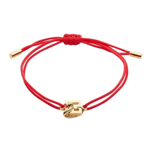 FENDI Brass Bracelets Унисекс Gold