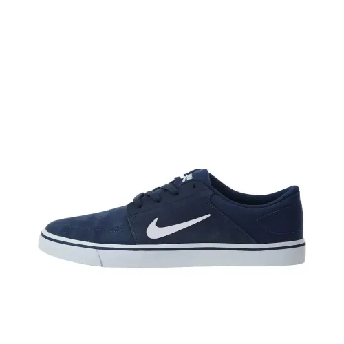 Nike SB Portmore Slip-Resistant Амортизация с Ударостойкостью Низкие Кроссовки для Скейтбординга Унисекс Синие