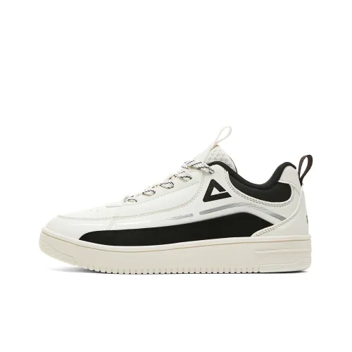 PEAK Скейтборд Кроссовки Низкие Бежево-Черные Женские