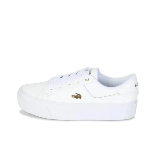 LACOSTE Низкие кроссовки для скейтбординга Женские Белые