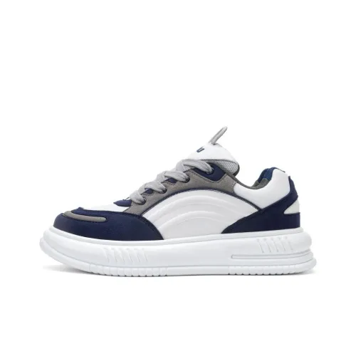 SPHU Низкий топ Повседневная обувь Унисекс Синий