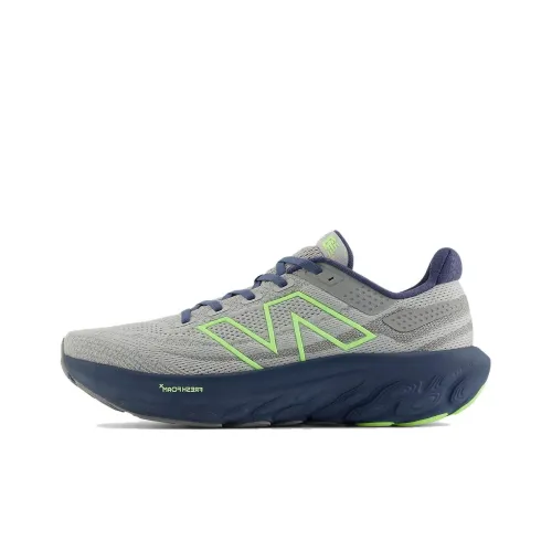 New Balance 1080 v13 Low Топ Беговые кроссовки Мужской Серый Синий