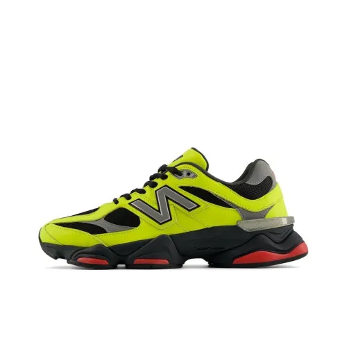 New Balance NB 9060 Амортизация устойчивость к истиранию покрытие поддержка низкий верх повседневная обувь унисекс желтый серый