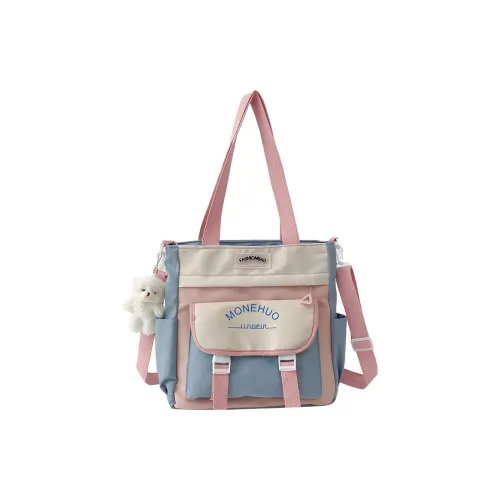 ALOENEY Нейлоновая сумка-мессенджер сумка через плечо сумка на плечо женская черная белая розовая с голубым и розовым