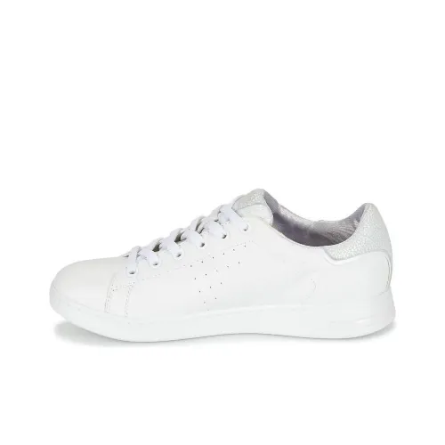 GEOX Низкие кроссовки для скейтбординга белые женские