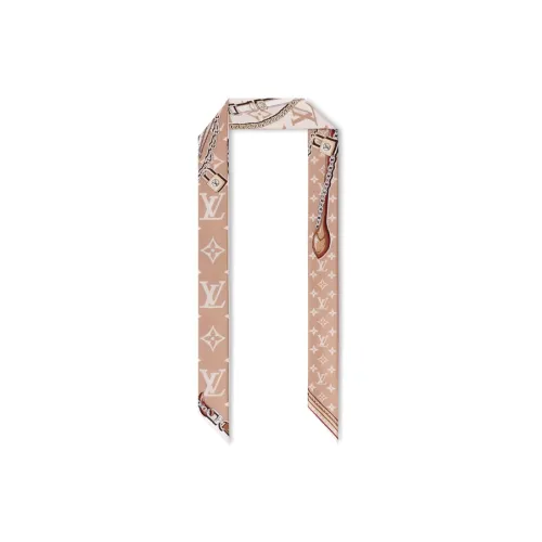 LOUIS VUITTON ULTIMATE MONOGRAM Шелковые шарфы Унисекс