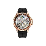 HBR908-Розовый корпус, черный ремешок