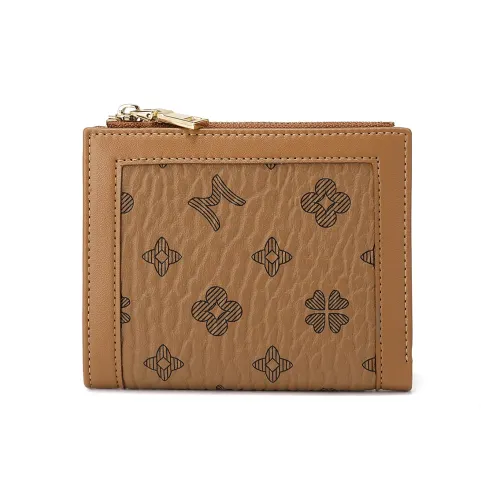 MEXICAN Синтетическая кожа текстиль Мозаика Кошелек держатель для карт кошелек для монет Женские Коричневый